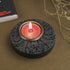 Engraved Stone Tea Light Holder